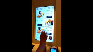 KFC Self Ordering Kiosk