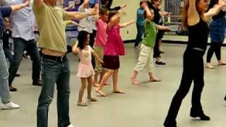 Mamma Mia Flash Mob Rehearsal