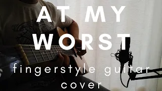 Pink Sweat$ - At My Worst | Fingerstyle Guitar Cover