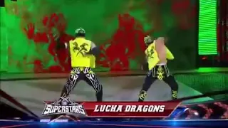 The Lucha Dragons Vs Heath Slater And Bo Dallas: WWE Superstars, March 1, 2015