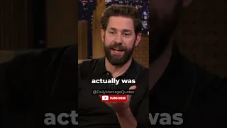 John Krasinski LOVES working with his wife!