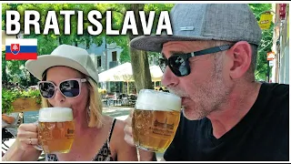 Eventually we get to BRATISLAVA! (Motorhome travel in Europe)