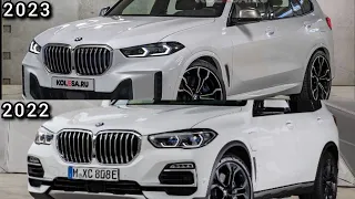 2023 BMW X5 (FACELIFT) VS 2022 BMW X5 - FULL DESIGN COMPARISON INTERIOR AND EXTERIOR