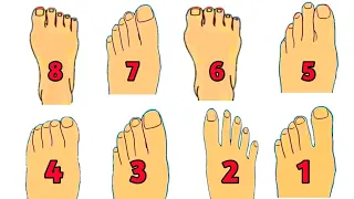 Toe Signs and traits that say about your personality | now you know it
