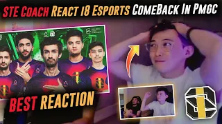 Stalwart Esports COACH SENATOR SHOCKED 🔥 On i8 Esports Comback Match 😱🥵 Pmgc 2022