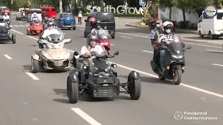 President Rodrigo Roa Duterte’s Motorcycle Ride to Tagum City 6/8/2022