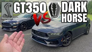 Surprise Winner! Shelby GT350 Races 2024 Dark Horse Mustang!