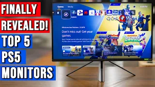 Top 5 PS5 Monitors 2024 Unleash Stunning 4K & Conquer Every Game