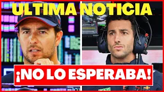 el APOYO que SERGIO PEREZ NO Esperaba de DANIEL RICCIARDO por ESTO...*checo esta sorprendido*