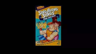 Opening to Disney's SingAlong Songs Hercules UK VHS [1997]