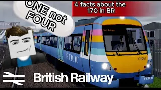 British Railway Roblox (4 facts about the class 170)