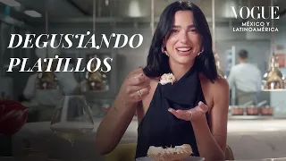 Dua Lipa prueba los mejores platillos franceses (y habla francés) | Vogue México y Latinoamérica