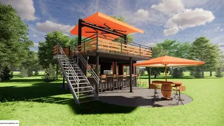 Unique Container Cafe Designs to Wow Your Customers