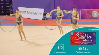 Israel 5 Aros/5 Hoops (FINAL) - FIG World Cup Sofia 2024