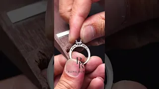 How to make a silver ring #jewelry #rings #handmade #popular