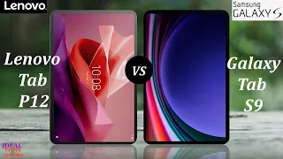 lenovo tab p12 vs samsung galaxy tab s9