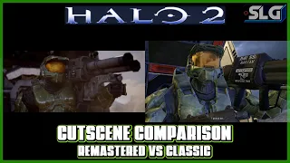 Halo 2 - Cutscene Comparison, Remastered VS Original [1080P]