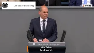 Kanzler Scholz zur Ukraine: Wir helfen in umfangreicher Art und Weise