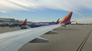 Southwest Airlines 3223 737 MAX 8 Pushback & Engine Start Up Gate #4 Dallas Love Field Dallas, TX