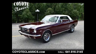 1966 Ford Mustang for Sale at Coyote Classics