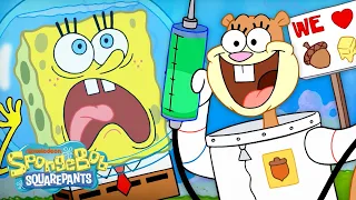 SpongeBob Goes Nuts for Sandy's Nutty Butter 🥜 | "Sandy's Nutmare" Full Scene | SpongeBob