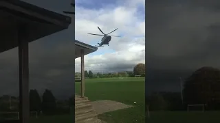 AgustaWestland AW149 Taking off Winchester 2017