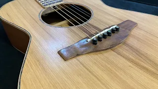 Acoustic Guitar build from reclaimed lumber