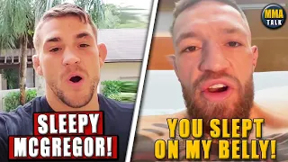 Dustin Poirier MOCKS Conor McGregor, Conor FIRES BACK, Bisping Responds to Dillon Danis' callout