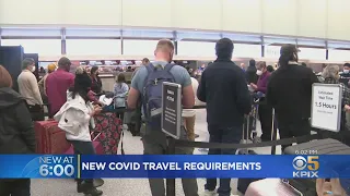 COVID: Holiday Travelers At SFO Face Complications As Omicron Variant Spreads
