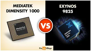 Samsung Exynos 9825 vs Mediatek Dimensity 1000 | Quick Comparison | Who wins?