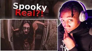 Top 5 Scary Ghost Videos ( Scary Comp. V75 ) BizarreBud [REACTION!!!]