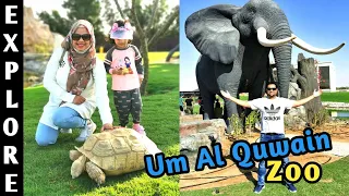 Newly Opened Zoo in UAE | Umm Al quwain Zoo wildlife park | DUBAI ZOO 2021