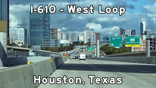 Houston Freeways - The West Loop and Katy Freeways - Interstates 610 and 10