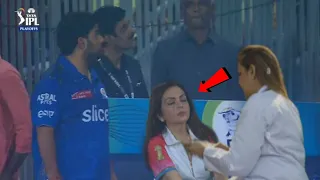 Nita Ambani got unconscious when the crowd started shouting "Rohit Sharma" during MI vs SRH IPL