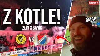 Z🔥KOTLE! Chachar Ultras Pyro Mega Show! Zlín - Baník Ostrava