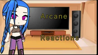 Arcane reacts￼