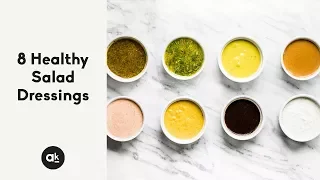 8 Healthy Salad Dressings