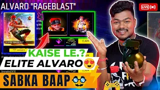 How To Get Free Fire New Elite Alvaro Character | Fiee Fire Alvaro Character Mission