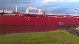 The Iver Progress enters Chelsea Creek, East Boston.