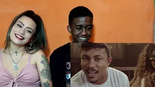 Jhony & India REACT - POESIA #11 - NADA MUDOU - L7nnon,Chris,Ryan SP,Lourena,Xamã,Azzy,Poze,Cynthia