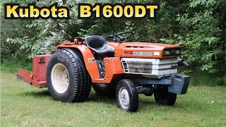 Kubota B1600DT 4WD Compact Tractor