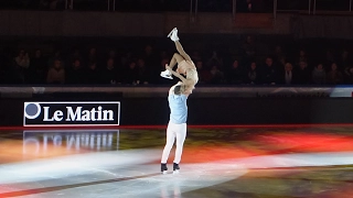 HD Art on Ice 2017 Lausanne – Savchenko / Massot skate to James Morrison singing "Wonderful World"