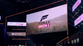 Forza Horizon 4 E3 Crowd Reaction! - E3 2018