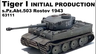 Neo Dragon Armor 63111 - 1/72 Tiger I INITIAL PRODUCTION s.Pz.Abt.503 Rostov 1943 #unboxingvideo