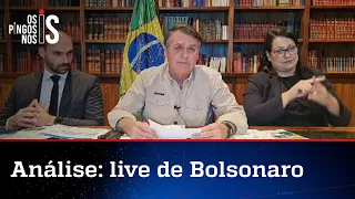 Análise da live de Jair Bolsonaro de 19/11/21