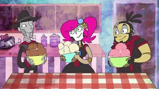 Steam Powered Giraffe Animatic Cartoon - Ice Cream Social