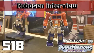 TransMissions 518 - TFcon Chicago 2022 - Robosen interview