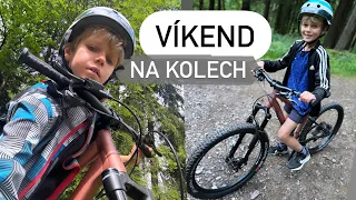 VÍKEND NA KOLECH | singletrack a naše chaloupka | Mimi&já