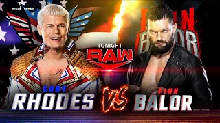 FULL MATCH: Cody Rhodes vs Finn Balor (2/2) | WWE RAW 8/14/23