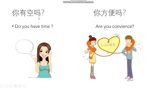 汉语口语 打电话spoken chinese  call